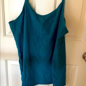 Teal tank top